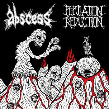 Abscess / Population Reduction - Split 12" LP