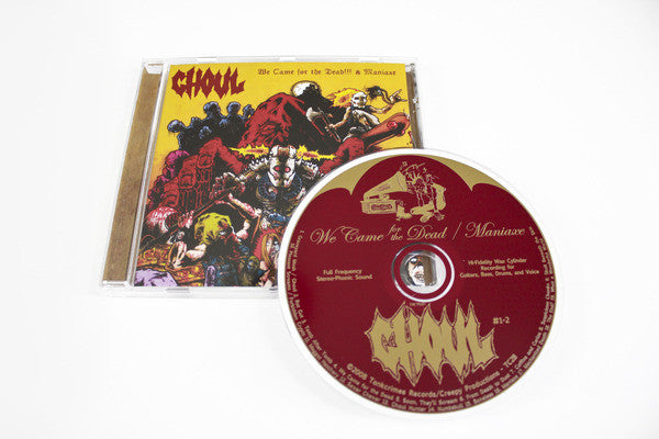 Ghoul 'We Came For the Dead!!! & Maniaxe' CD