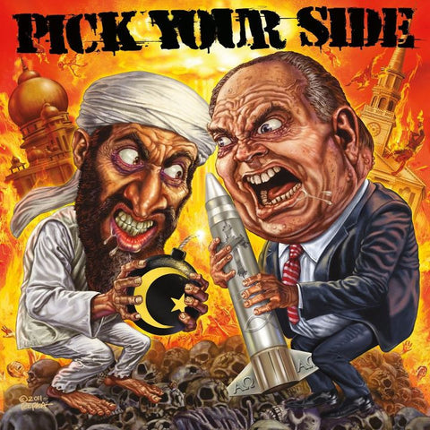 Pick Your Side 'Let Me Show You How Democracy Works' 12" LP Gatefold