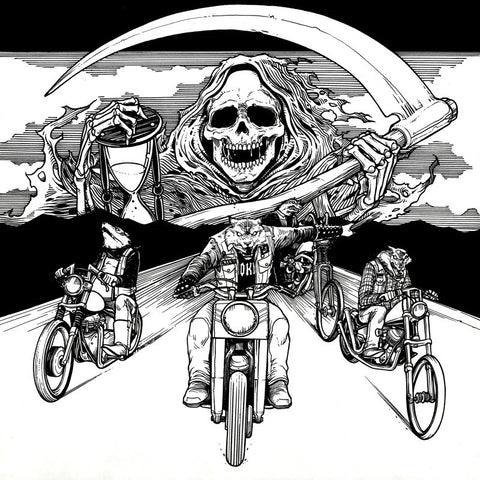 Speedwolf 'Ride With Death' 12" LP Gatefold