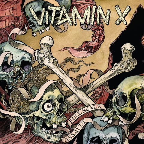 Vitamin X 'Full Scale Assault' 12" Gatefold LP